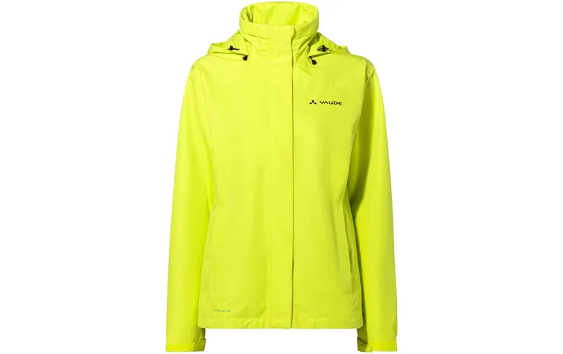 VAUDE Damen Regenjacke Wo Escape Bike Light Hellgrün, Grösse 44