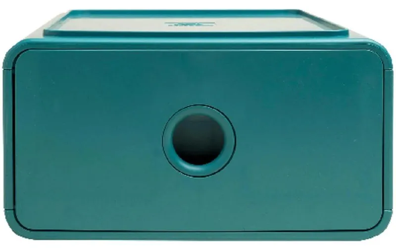 Exacompta Schubladenbox Tiny Box Skandi, 1 Schublade, A5+, Pazifikblau