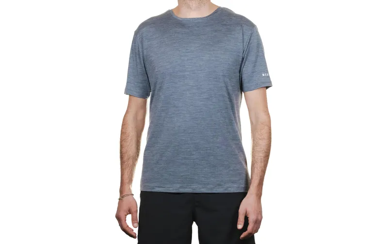 Merino & More Kurzarmshirt Funktionsshirt XL, Grau