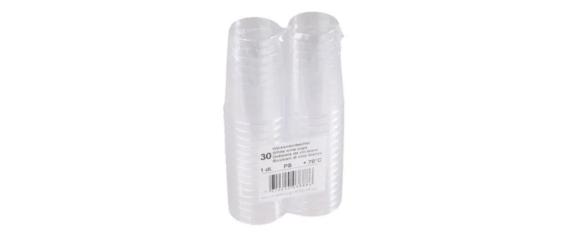 ELCO Einwegbecher 1 dl, 30 pièces