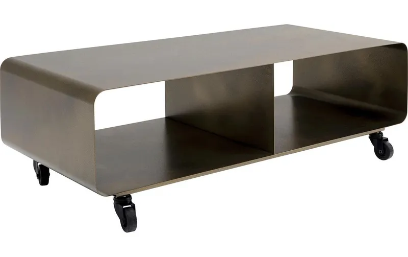 Kare TV-Möbel Lowboard Lounge M 90 x 30 cm, Bronze