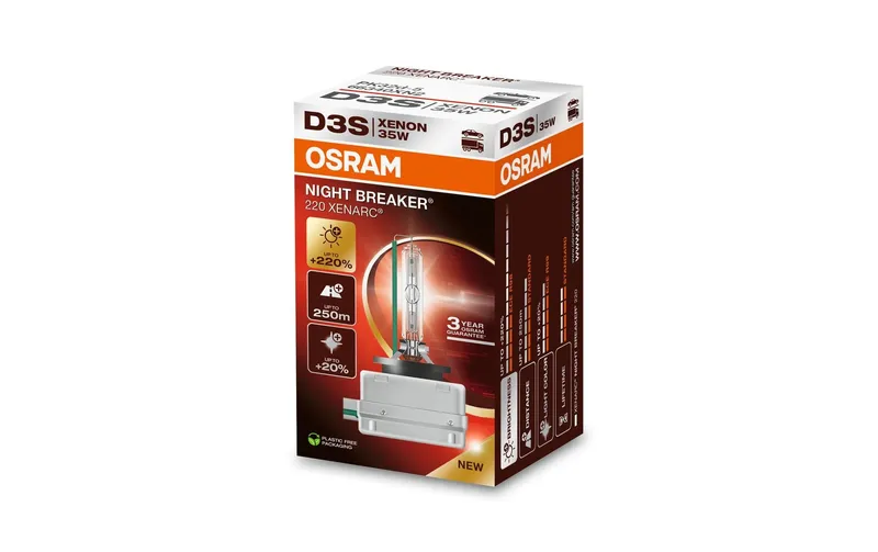 OSRAM D3S XENARC Night Breaker 220 PKW 35 W