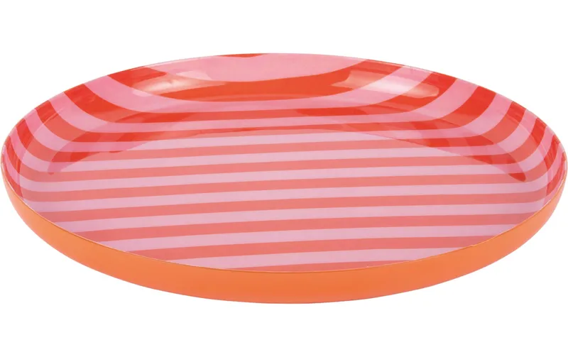 present time Speiseteller Animado Medium, Bright orange / Soft pink