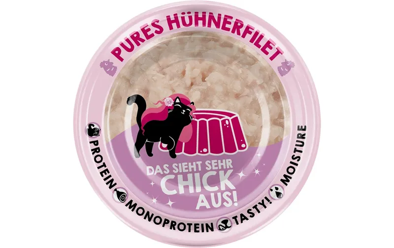 Lucky Lou Nassfutter Extra Food Hühnerfilet in Gelée, 70 g