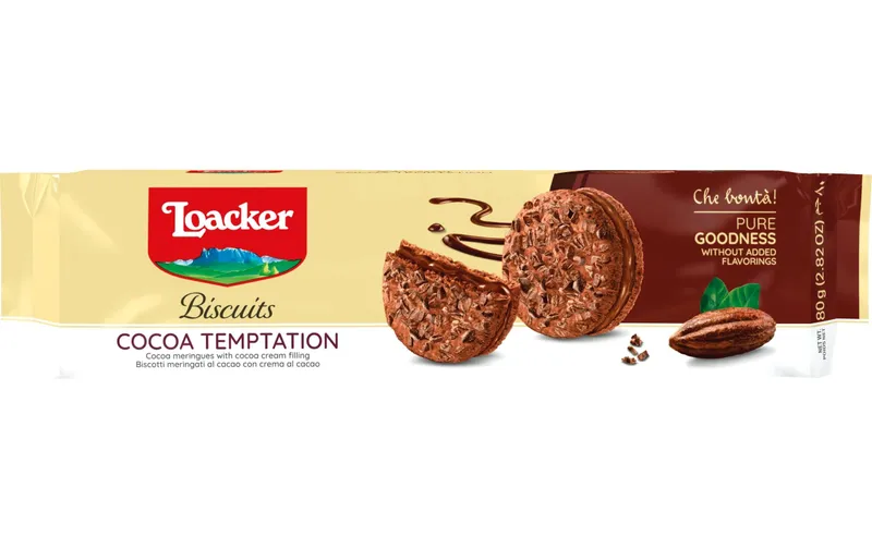 Loacker Biscuits Cocoa Temptation 80 g