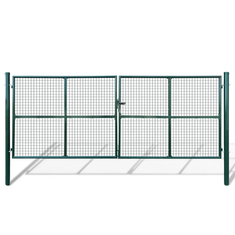 Gartentor aus Maschengewebe 400x150 cm