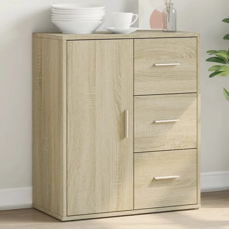 Sideboard Sonoma-Eiche 60x31x70 cm derivato del legno