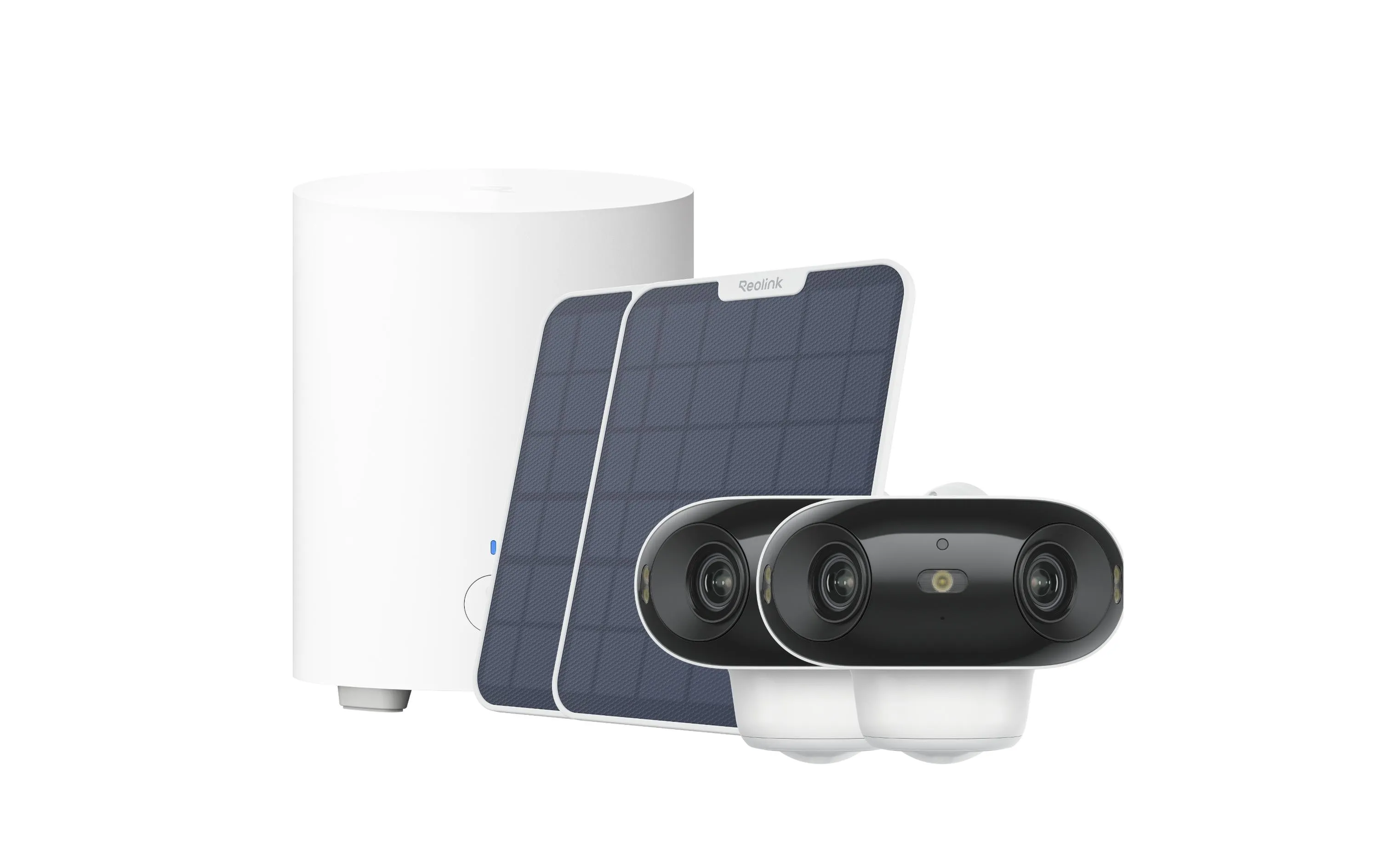 Reolink Überwachungsset 2x Argus B740X 2x Solar panel + Hub mini