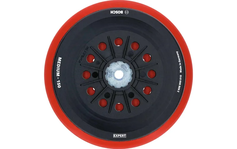 Bosch Professional Stützteller EXPERT Multihole für Bosch, 150 mm, Medium