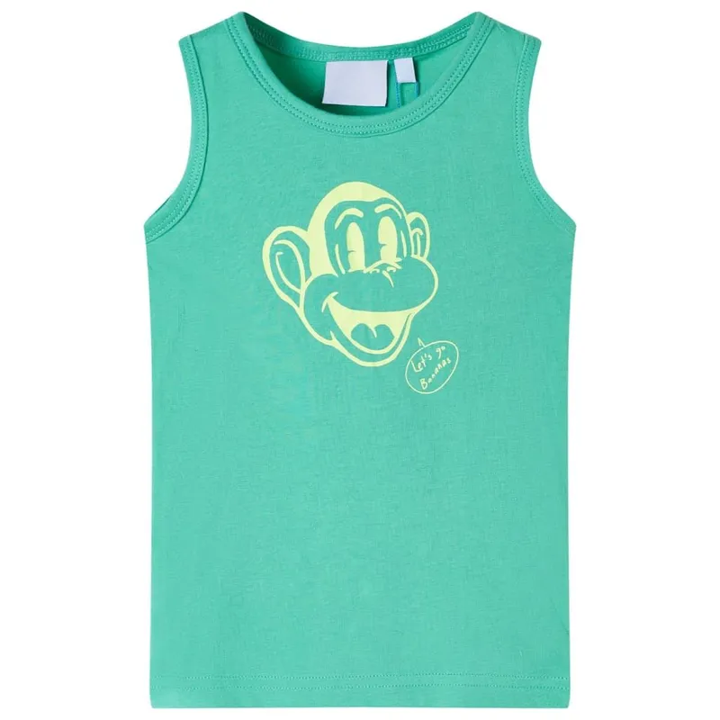 Débardeur enfant vert 128
