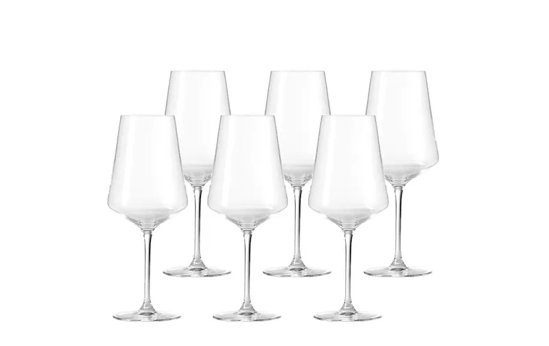 LEONARDO rossoweinglas Puccini 750 ml, 6 pezzi, trasparente