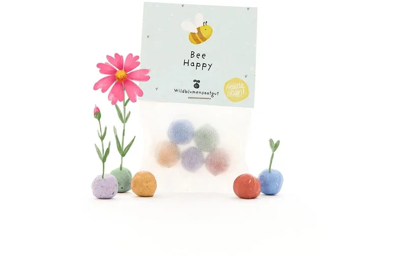the Stadtgärtner Blumenmurmeln «Bee Happy»