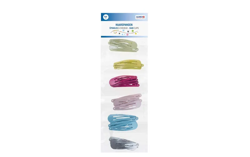 Glorex Haarspange Set 24 Stück
