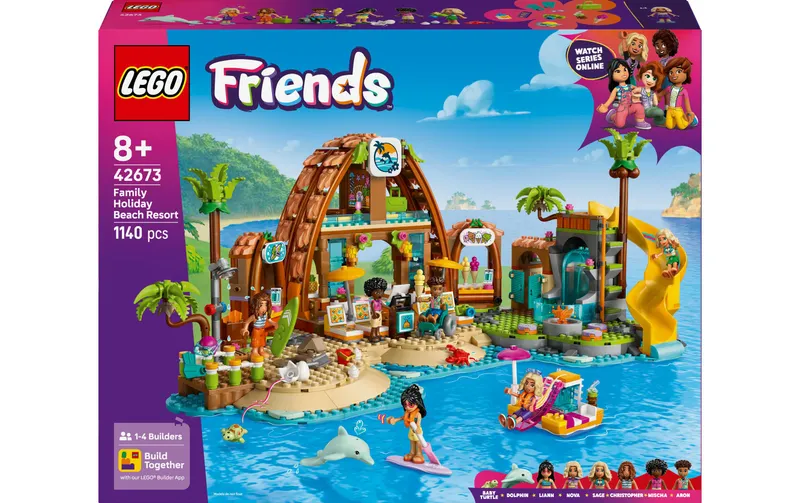 LEGO® Friends Familienurlaub im Strandresort 42673