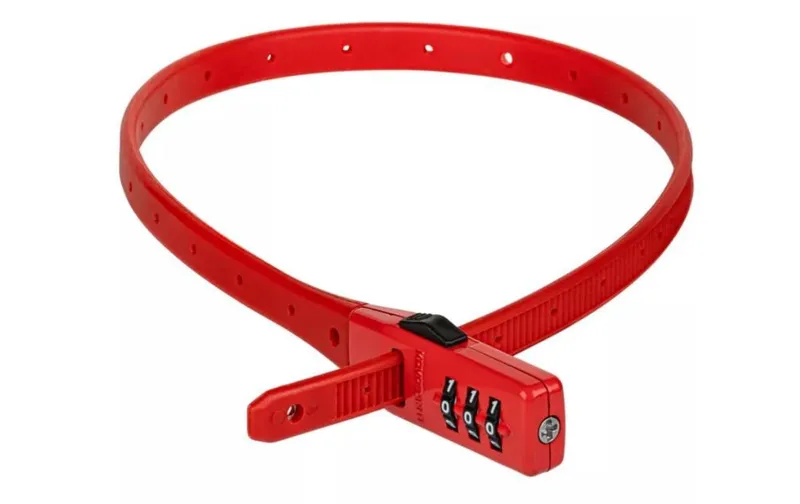 Kryptonite Klick-Schloss Combo 530 mm, Rot