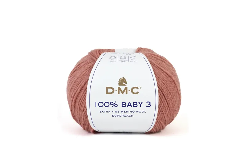 DMC Wolle 100% Baby 3 Terrakotta