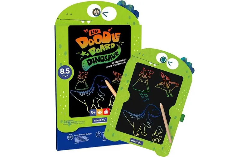 mierEdu LCD Zoakntafel – Dino