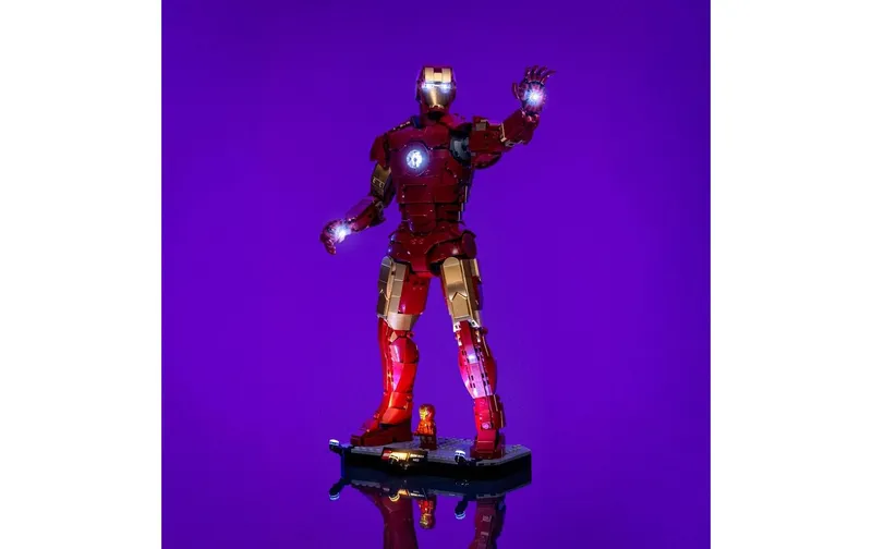 Light My Bricks LED-Licht-Set per LEGO® Iron Man Mark 3 Sammleredition