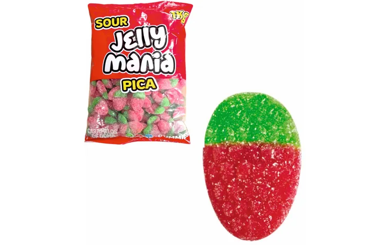 Jake Jellymania Strawberries Sour halal 1000 g