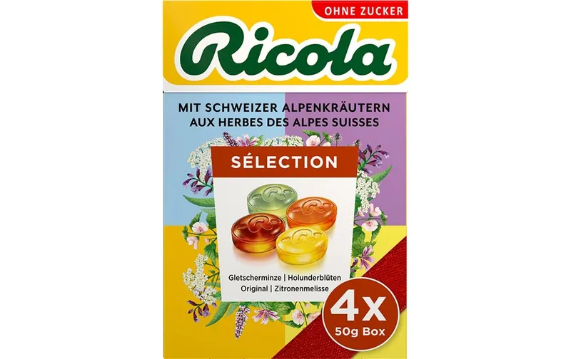 Ricola Bonbons Sélection Box XL Mix 200 g