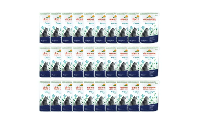 Almo Nature Nassfutter Holistic Urinary Help mit Fisch, 30 x 70 g