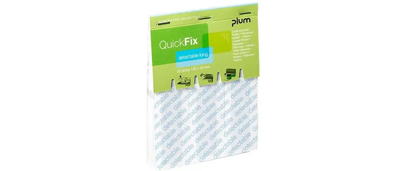 PLUM Detectable long Pflaster Refill 30 pièces