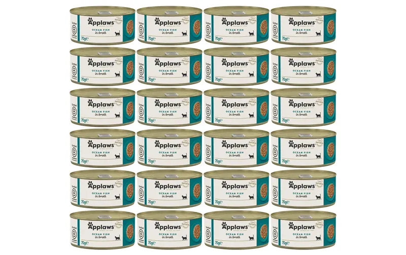 Applaws Nassfutter Dose Meeresfisch, 24 x 70 g