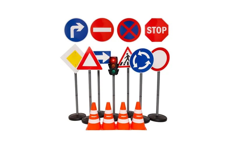alldoro XXL Verkehrsset, 21 Teile