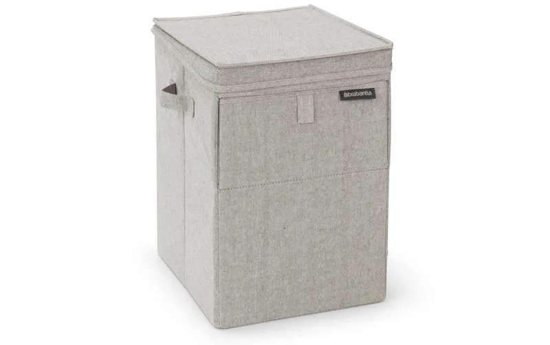 Brabantia Wäschesammler stapelbar, 35 Liter, gris