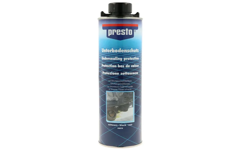 Presto Unterbodenschutz Bitumen Schwarz 1000 ml