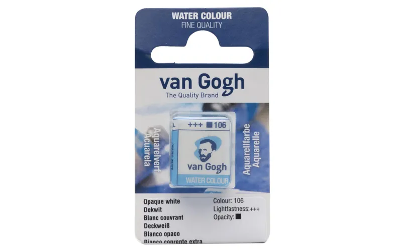 Van Gogh Aquarellfarbe 106 Deckweiss, 1 pièces