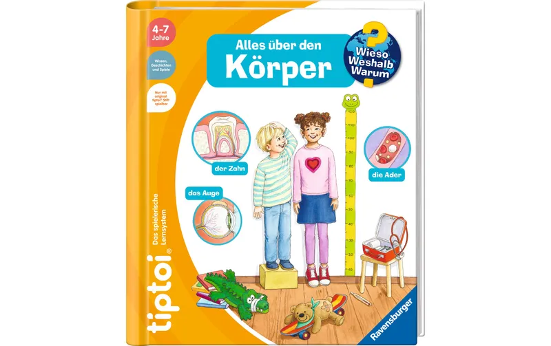 tiptoi Lernbuch Wieso? Weshalb? Warum? Unser Körper