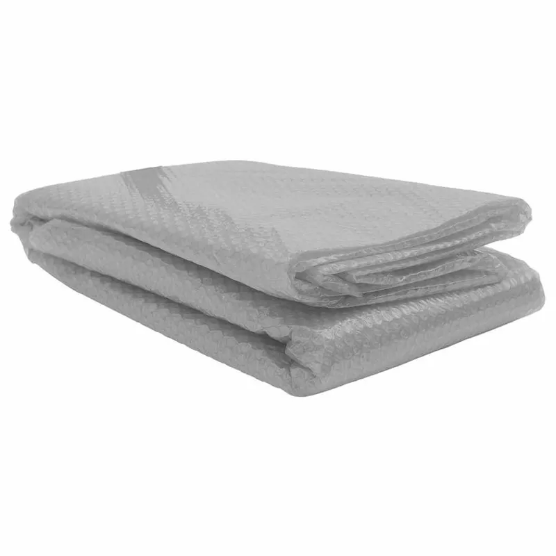 Treibende Pool-Solarplane PE 450x220 cm grigio