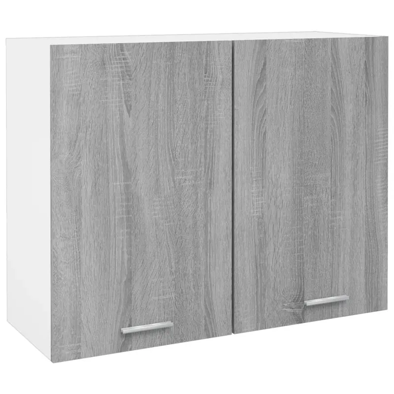 Hängeschrank Lyon Grau Sonoma 80x31x60 cm Holzwerkstoff