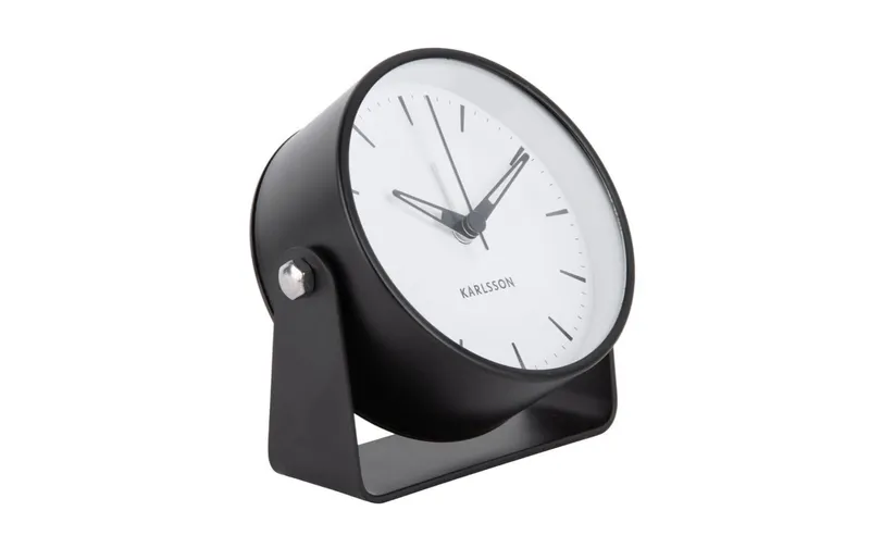 KARLSSON Klassischer Wecker Calm black