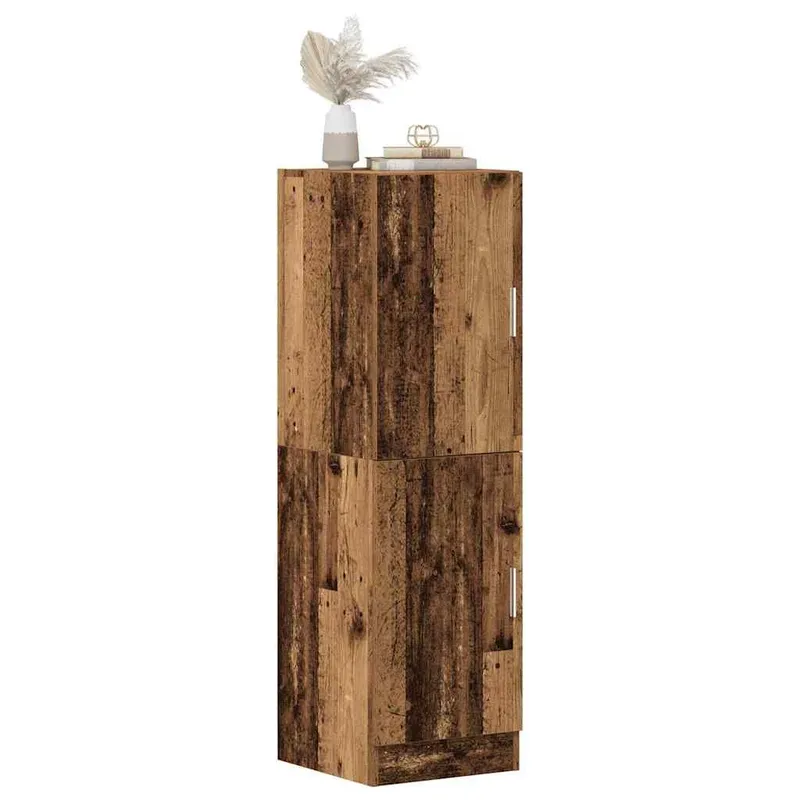 Küchenschrank Altholz-Optik 38x41,5x131,5 cm Holzwerkstoff