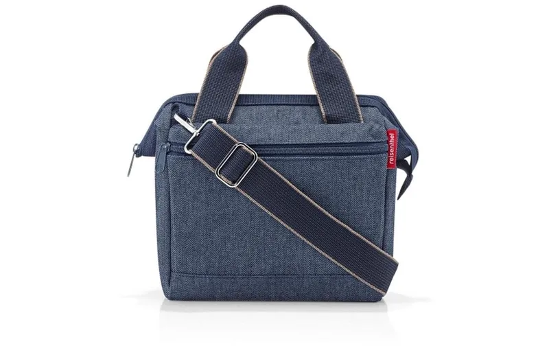 Reisenthel Umhängetasche Allrounder Cross Herringbone Dark Blue