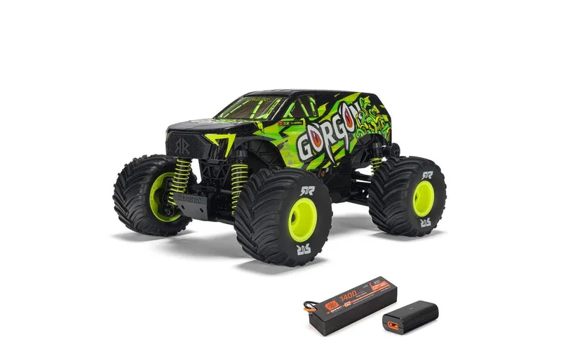 Arrma Monster Truck Gorgon Grom Brushed 4x4 RTR 1:16 Gelb