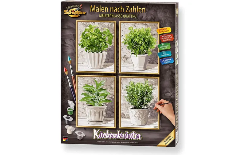 Schipper Malen nach Zahlen Küchenkräuter