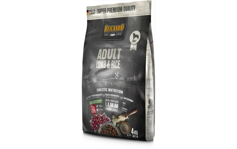 Belcando Trockenfutter Adult Lamm+Reis, 4 kg