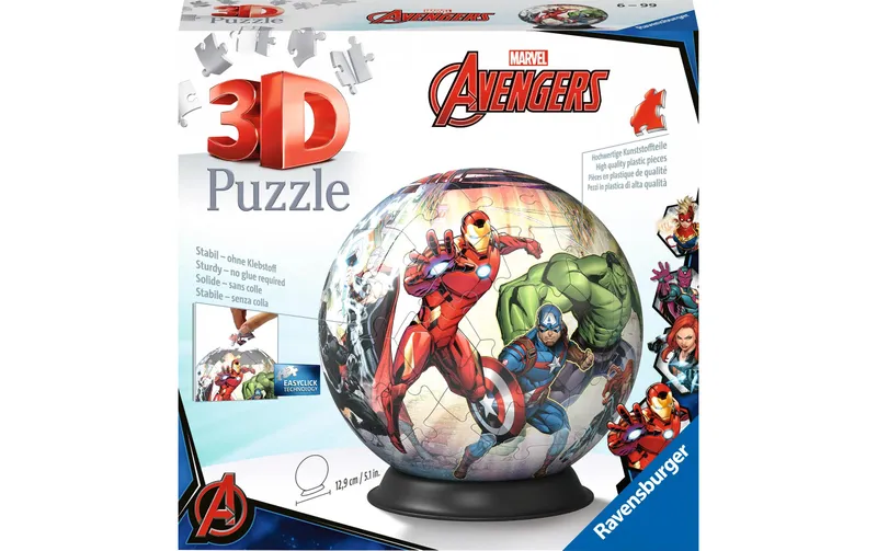 Ravensburger Puzzleball Marvel Avengers 72 Teile