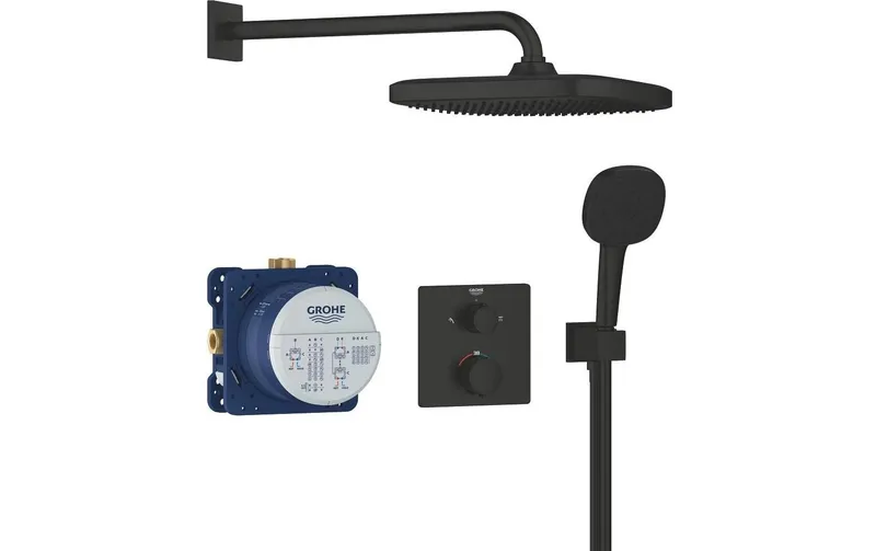 GROHE Precision Unterputz, Thermostat, Mattschwarz