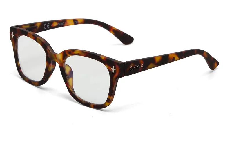 OKKIA Bildschirmbrille Giovanni Classic Havanna, +0,0