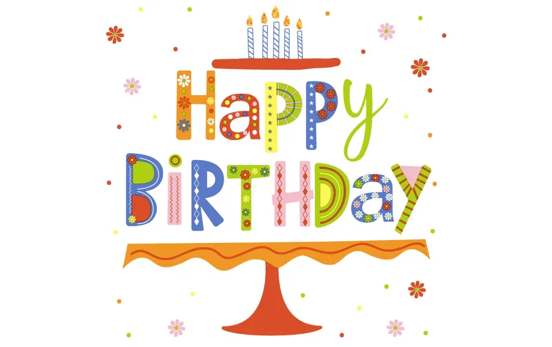 Paper + Design Papierservietten Happy B-day 33 cm x 33 cm, 20 pezzi