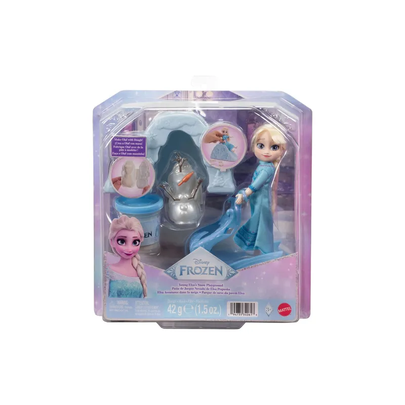 Disney Princess Eiskönigin Puppe der jungen Elsa with Knete