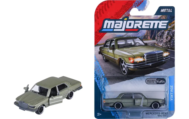 Majorette Vintage Mercedes-Benz 450 SEL Grün