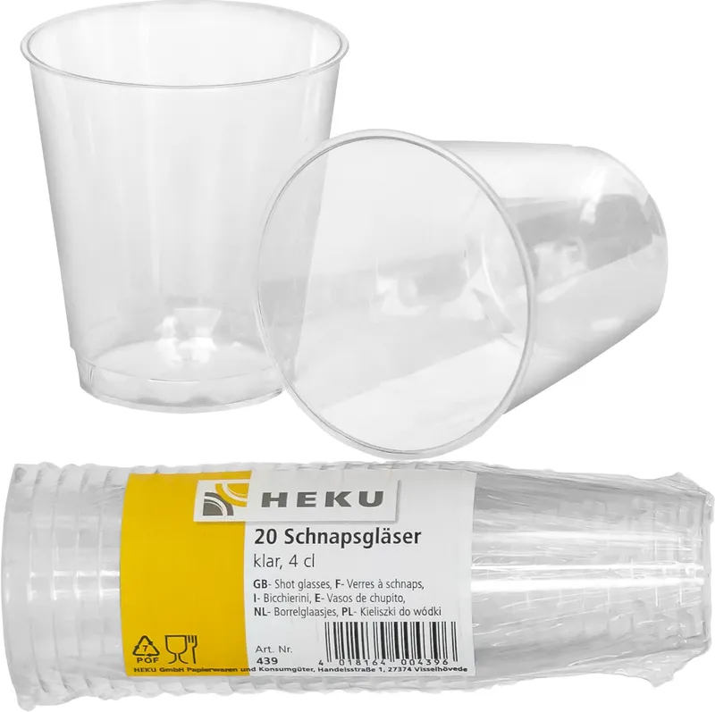 Schnapsgläser einweg