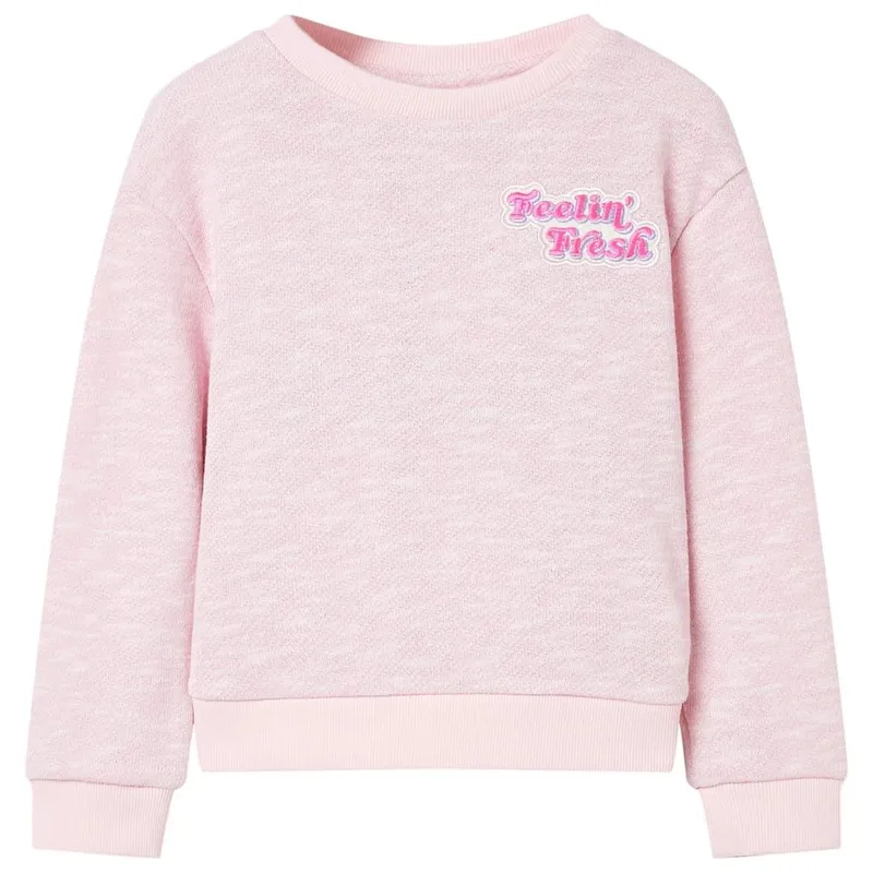 Sweatshirt pour enfants lilas clair 128
