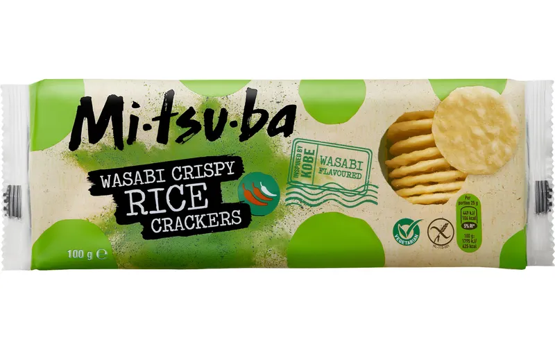 Mitsuba Reiscracker – Wasabi 100 g