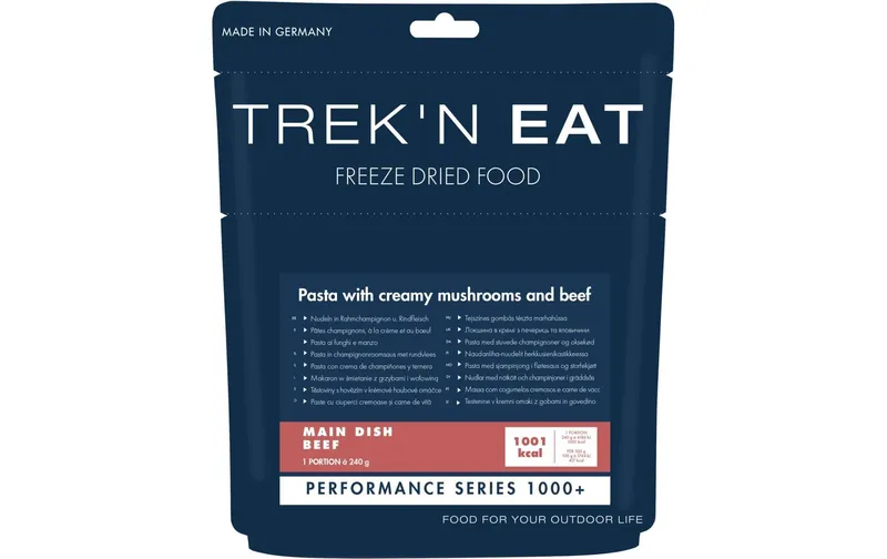 Trek 'N Eat Hauptgericht Nudeln in Rahmchampignon mit Rindfleisch